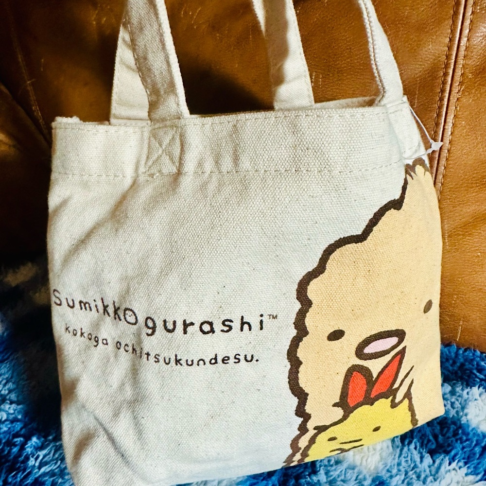 Sanrio SumiKKogurashi Adorable Mini Tote Bag